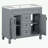 Syreen 35.9'' Single Bathroom Vanity with Top-847351087