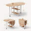 Table de salle à manger mobile pliante-2116469113