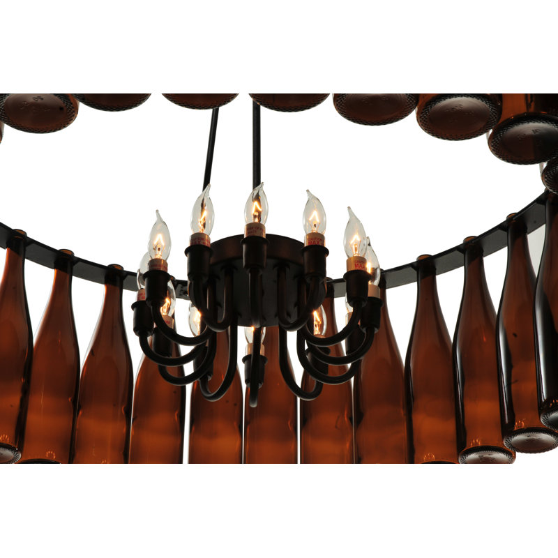 Tuscan Vineyard 12 - Light Chandelier