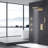 Luxury Thermostatic 4-Function Shower System with Rainfall, Waterfall, Handheld & Body Jets – cUPC Certified-73447554