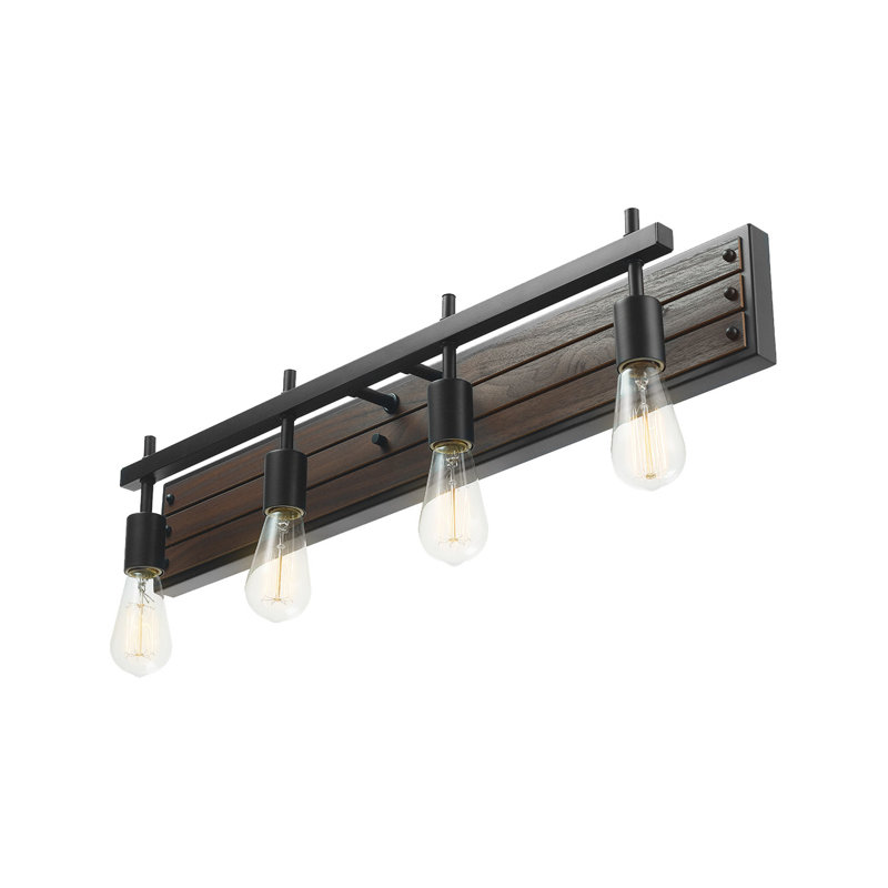 Éclairage pour salle de bain 4 lumières Nashwauk