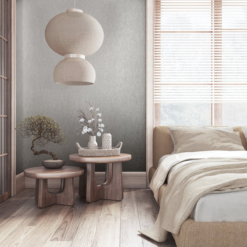 City Romance Collection Distressed Concrete Wallpaper Roll, Sand