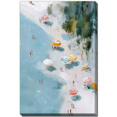 Beach Day Bliss I Canvas Wall Art