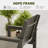 7-Piece HDPE Outdoor Dining Table Sets With Dining Table-71821213