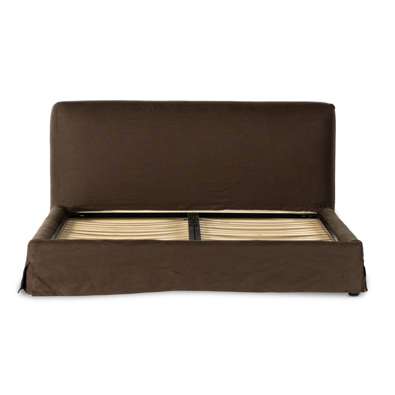 Aidan Upholstered Bed, Brussels Coffee, King