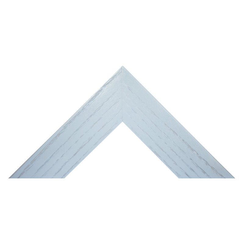 Miroir en bois franc Ebark Designs Ebark - chêne rouge 2 po, Gris, 57 po x 30 po