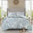 Full/queen Reversible Bedding With Printed Cotton Fabric
