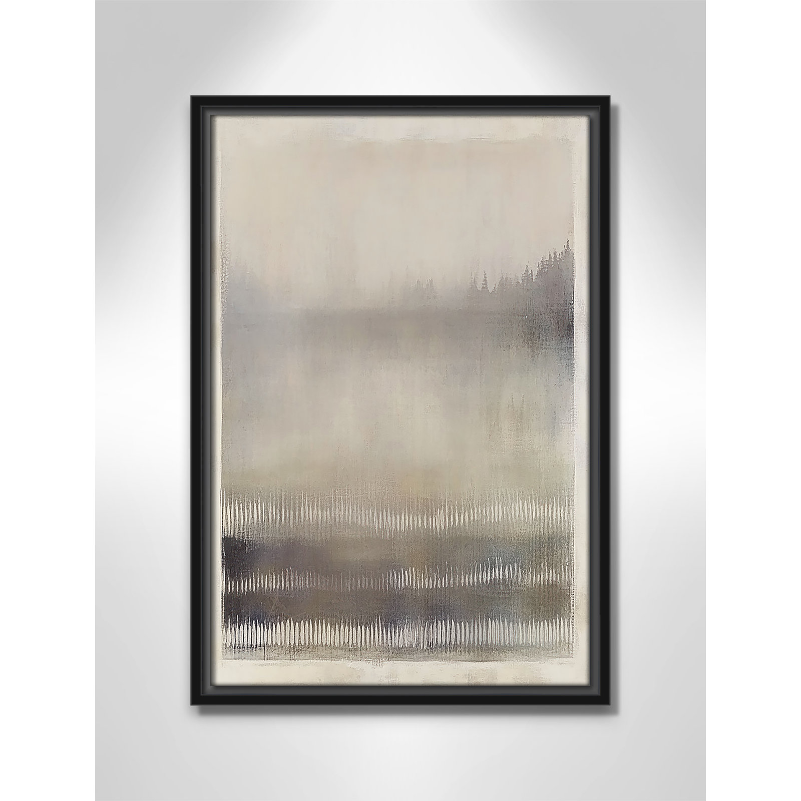 Balanced Silence III Print by Irena Orlov, 19.5" H x 13.5" W, Black Floater