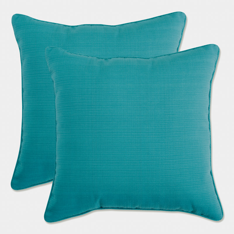 Coussin extérieur Forsyth, Turquoise