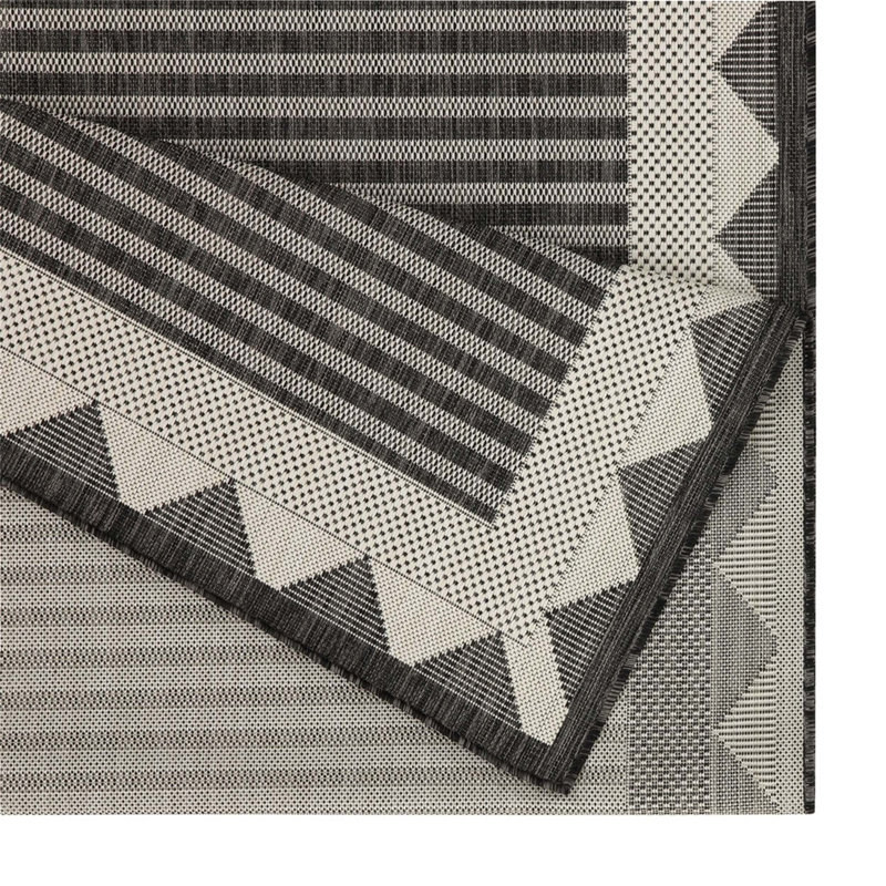 Tapis intérieur / extérieur 2 pi 7 po x 7 pi 3 po Sunshine Anthracite