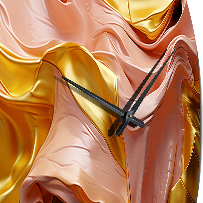 Horloge murale Sudden Joy Mystical Abstraction, Moyenne
