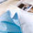 Ensemble d'édredon 3 pièces bleu / vert 100% coton-927207450