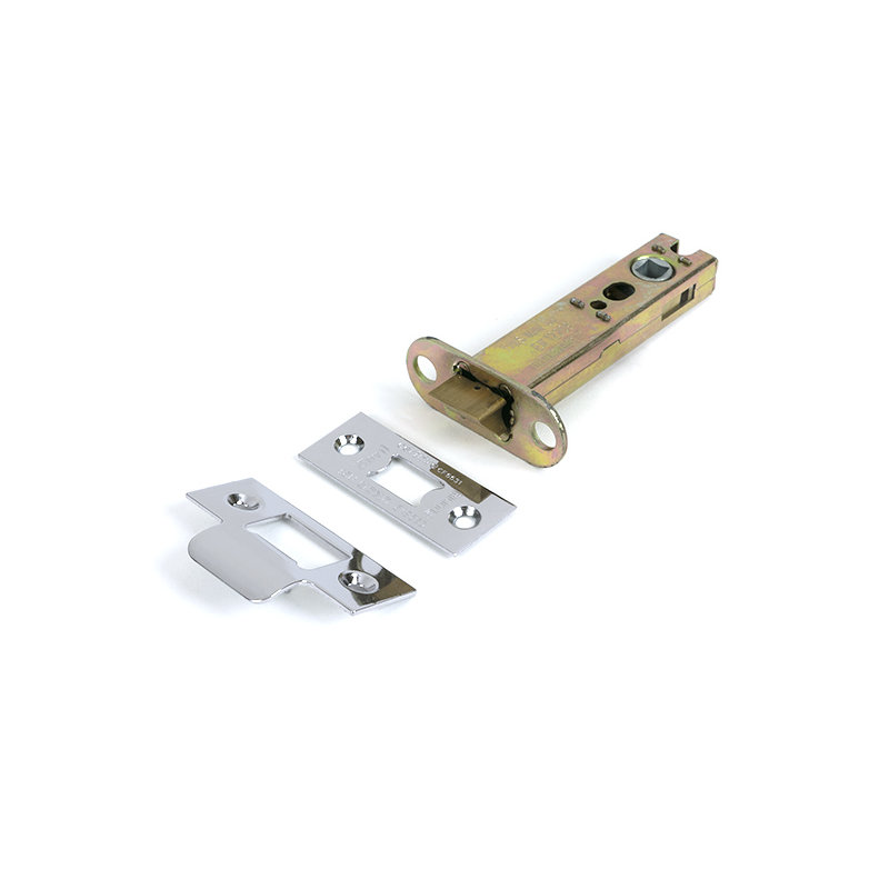 Polished Chrome 4" Heavy Duty Latch, Polished Chrome