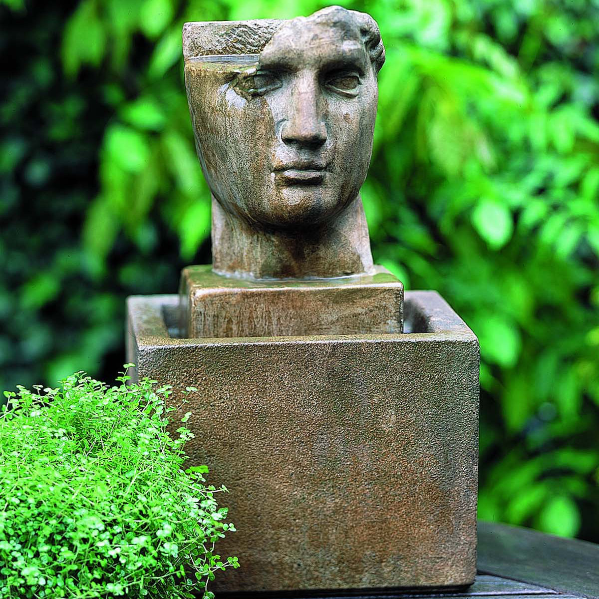 Renfri Fountain, English Moss
