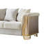 Causeuse en bois deux tons Chateau