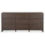 Jenson 9 Drawer Dresser Brown