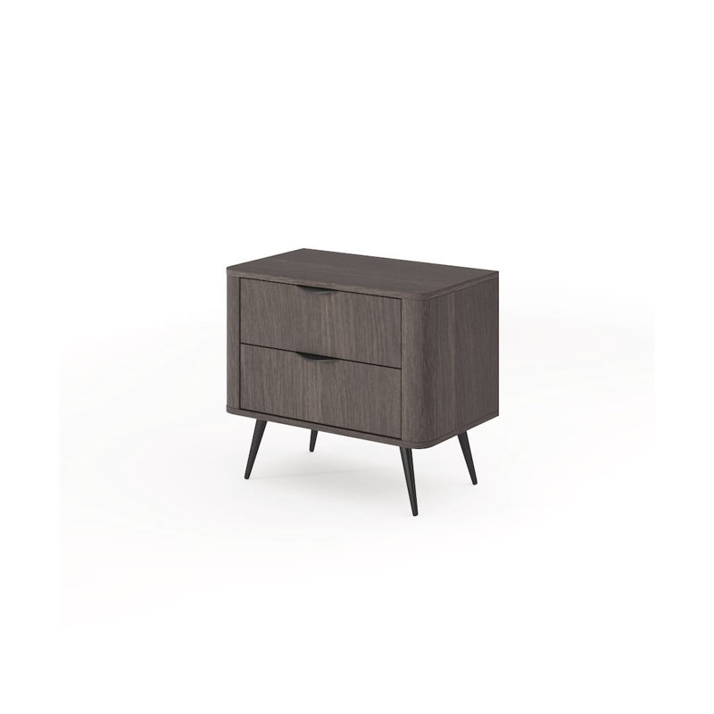63cm W Composite Bedside Table