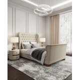Arturs Upholstered Platform Bed
