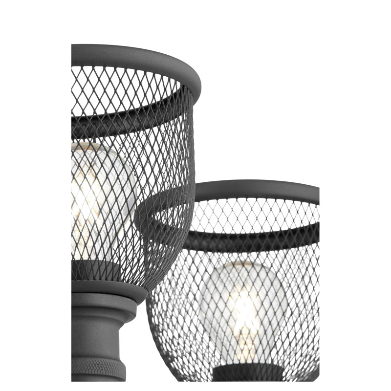 Lustre classique/traditionnel ombré 5 lumières Crowley, Noir