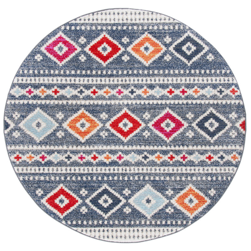 Sheila Performance Southwestern Rug, Round 6'