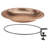 Fiffia Copper Single Tier Birdbath