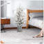 Arbre de Noël floqué avec base en pot - 30 lumières à DEL blanc chaud, 189 pointes, branches en PE + PVC avec 3 pommes de pin - petit arbre de fêtes pré-éclairé pour la table, le vestibule ou la décoration intérieure-1989644858