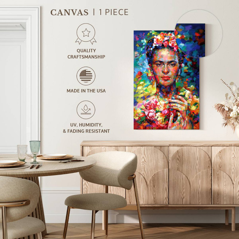 Frida vive, H 36 po x l 24 po