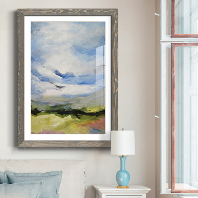 Autour des nuages Iv - impression de cadre photo sur papier