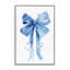 «Blue Watercolor Bow Illustration», giclée par LSR Design Studio-23013510-23013561
