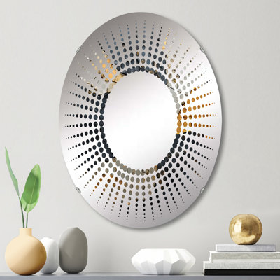 Abbeygail Oval Wall Mirror