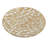 Matrix Gold Set of 6 Plated Canape Plates 6in asst