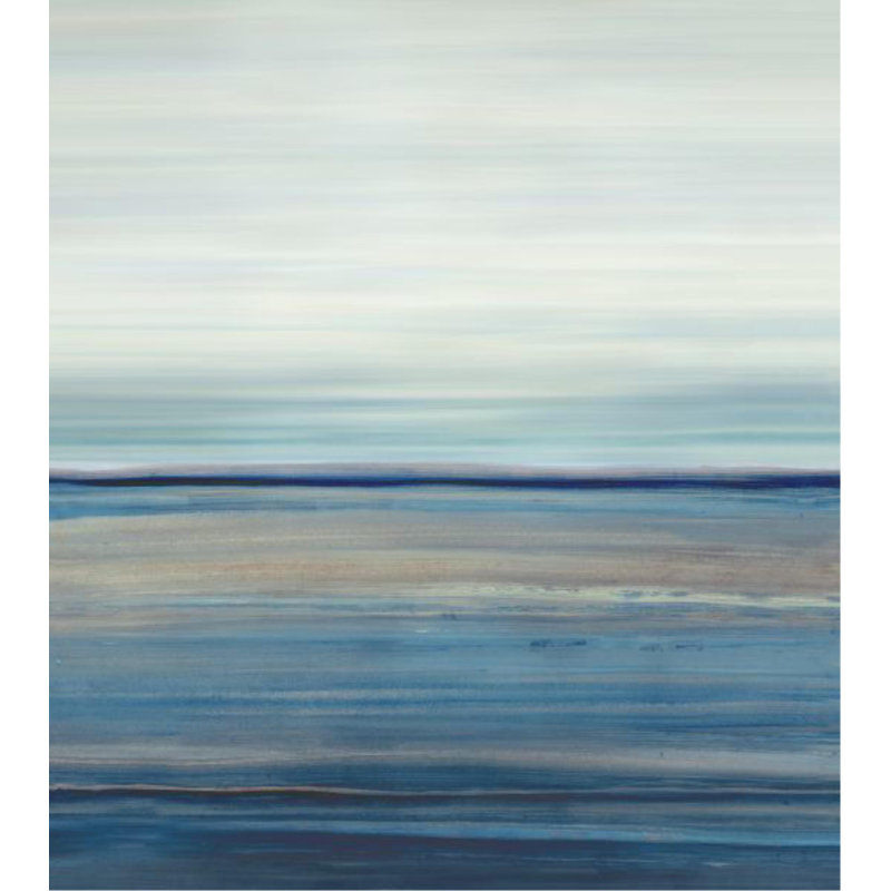 Blue Green I Print by Dylan Grey, Image Brush Gel, 53" H x 47" W