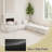 Boneless Corduroy Modern Compressed Block Sectional Couch-275917874