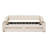 Twin Size Upholstered Daybed with Storage Armrests and USB Port-1723203061