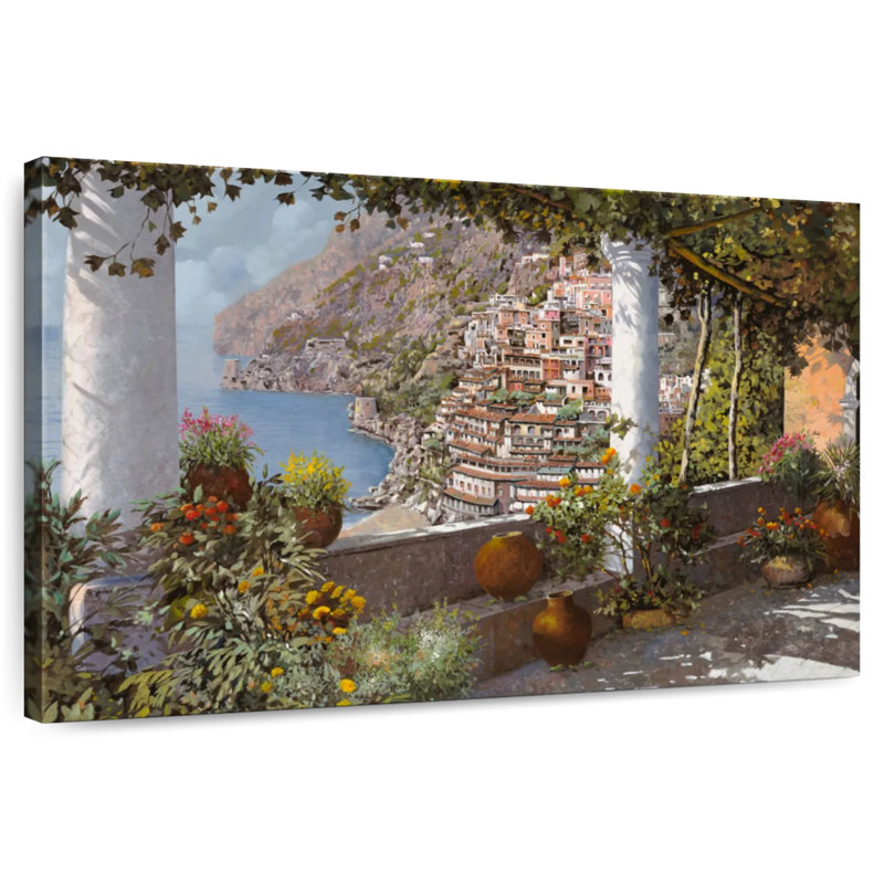 Ravi La Terrazza A Positano, 34" H x 51" W