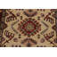 Tapis ivoire / rouge en laine 2 pi 8 po x 9 pi 8 po Fairhill Southwestern