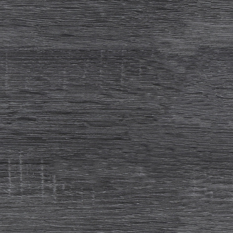 Table d'appoint grise / noire vieillie avec tiroir et tablette de rangement