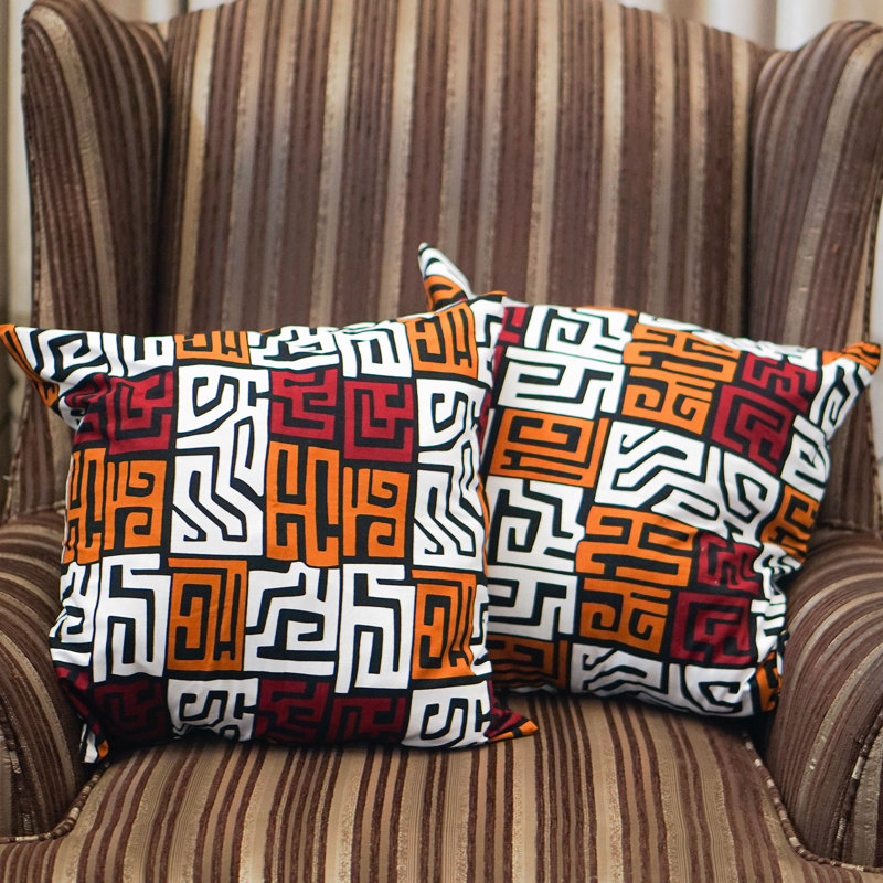 No Decorative Cotton Pillow Cover