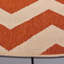 Tapis intérieur / extérieur beige / terre cuite Arneshia-22983623
