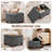 23.2’’ Wide Upholstered Tufted Square Storage Ottoman-955988048