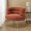 Chaise d'appoint rembourrée de 29,5 po de largeur avec pieds en métal (ensemble de 2)-1454859975