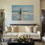 Toile tendue grand format Crashing Tide - Décoration de salon, de chambre à coucher ou de bureau-885190983