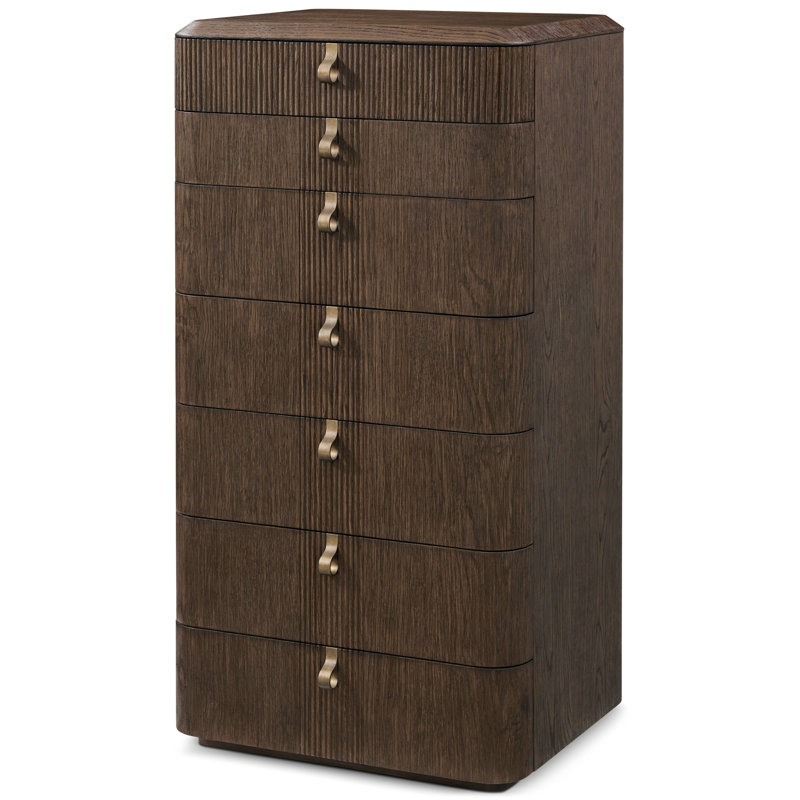 Vienna Tall Dresser, Brown