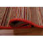 Tapis rayé en laine Gabbeh Kashkoli fait à la main 3 x 5