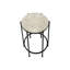 Table d'appoint, bout, rond, table d'appoint, petite, lampe, salon, chambre à coucher, table de chevet, contemporain-199699309