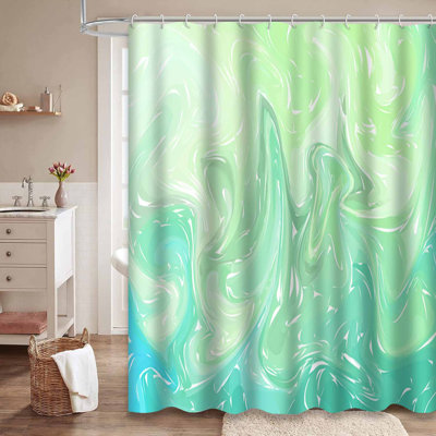 Rideau de douche avec 12 crochets