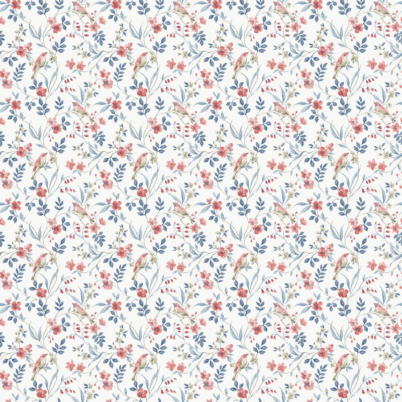 Galerie Miniatures 3 Blue Bird Wallpaper