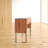 Champetres 47.2'' Glass Top Console Table
