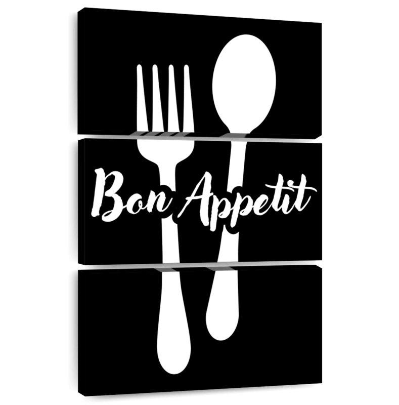Couverts Tergel Bon Appetit, H 38 po x l 24 po