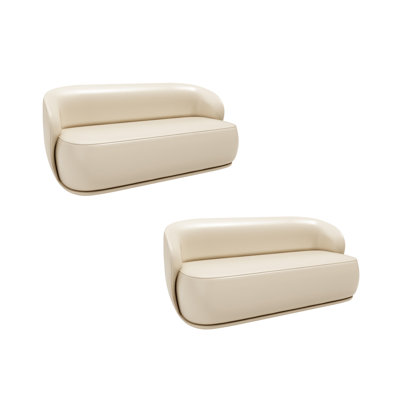 Banc rembourré en similicuir